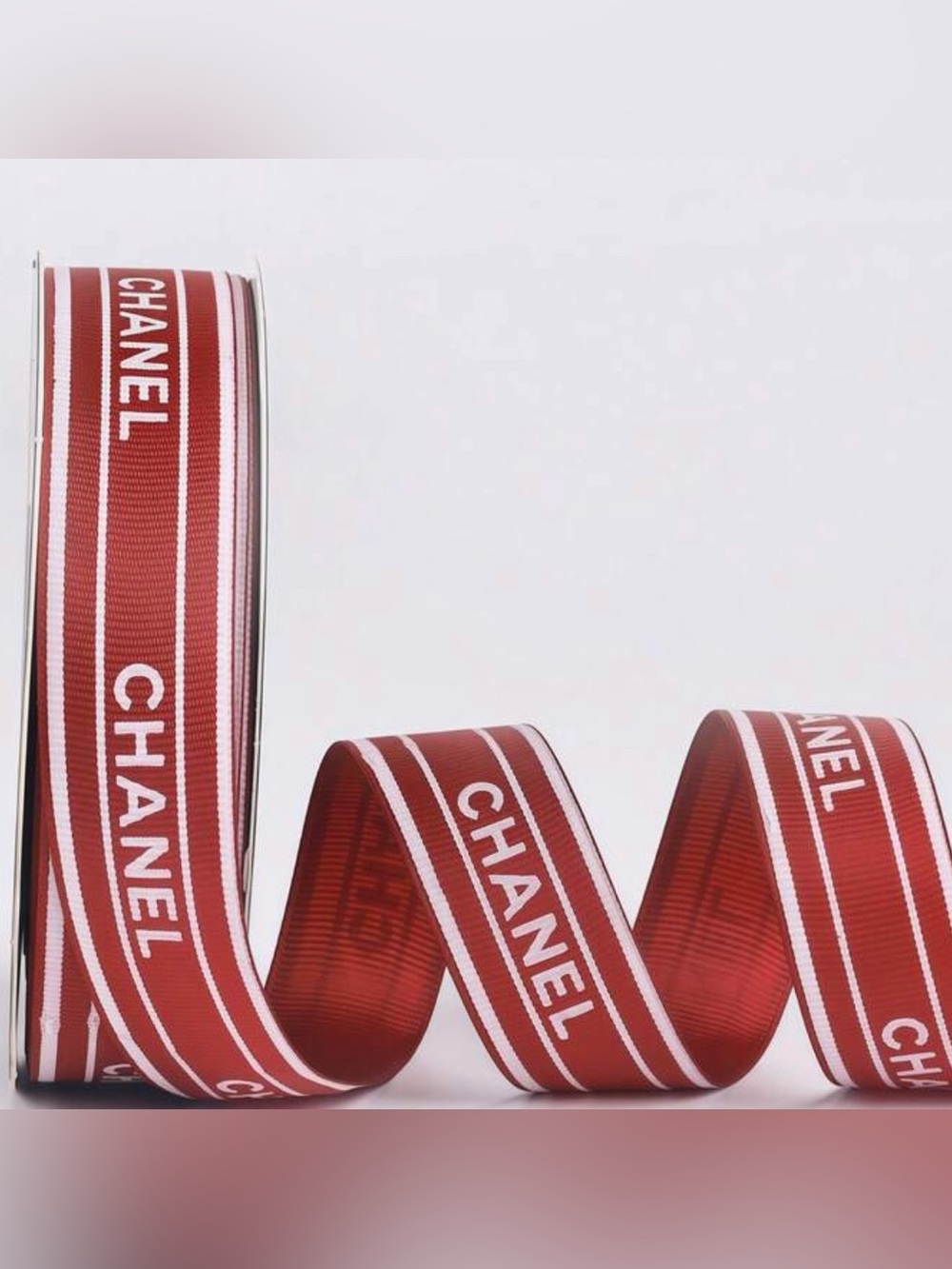 2.5cm Wide Double-Sided Satin Polyester Gift Wrapping Ribbon 40 yards